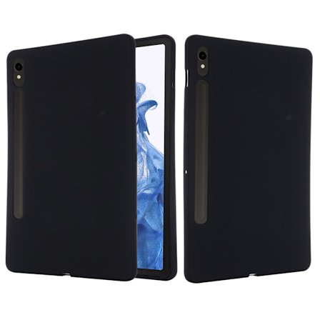 Silikonecover Samsung Galaxy Tab S9 Sort