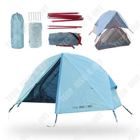 Tält utomhus - TD - Väderbeständig - UV-skydd - 1 plats - Fiskefärg