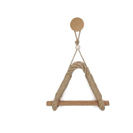 1 stk 35*24,5CM Vintage Toalettpapirholder i Hampetau for Bad