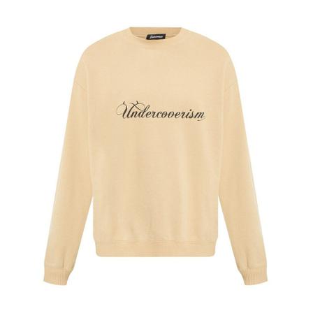 Undercover Sweatshirt with logo , Beige , Heren , Maat: M