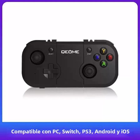 B QEOME Monialustainen Bluetooth Langaton Peliohjain iPhone, Android, PC, Steam, Genshin Switch Mobiilipeli