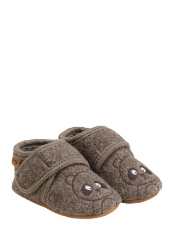 En Fant | Wool Slippers W. Embroidery | 19