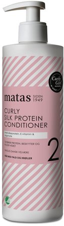 3 for 2 - Matas Striber Curly Silk Protein Conditioner 500 ml, Hår, Hårstyling, Krøllet Hår