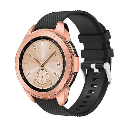Silikonarmband Samsung Galaxy Watch 42mm Svart