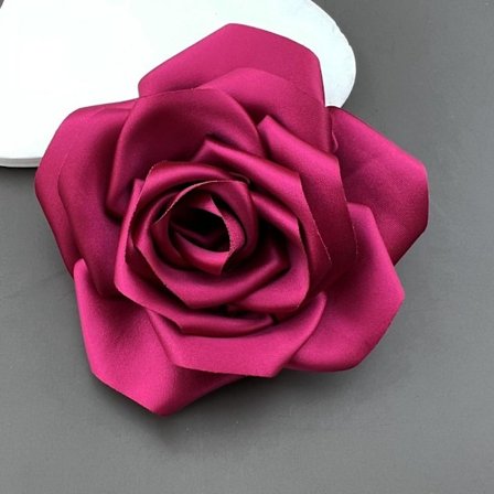 Stor blombrosch Corsage ROSE RED