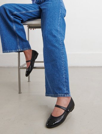 Jonak Paris 264-Dreux Cuir Vernis/Cuir - Black - 40