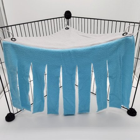 Hammock för små djur, tält (blå), tillbehör till bur