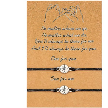 Pinky Promise Armband Gåvor Till Vänner Kvinnor Matchande Förhållande Armband Bff Armband Presenter Till Bästa Vän Par Familj,barn,man