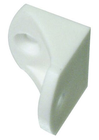 PN-BESLAG MØBELVINKEL I PLAST 23X23X24MM
