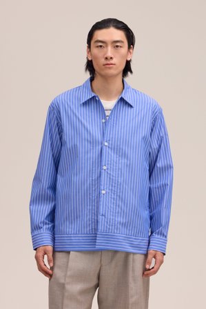 NN.07 Reed 5322 Shirt Male Blue Cotton