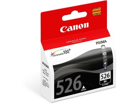Canon CLI-526BK - Svart - original - blekkbeholder - for PIXMA iP4950, iX6550, MG5250, MG5350, MG6150, MG6250, MG8150, MG8250, MX715, MX885, MX895
