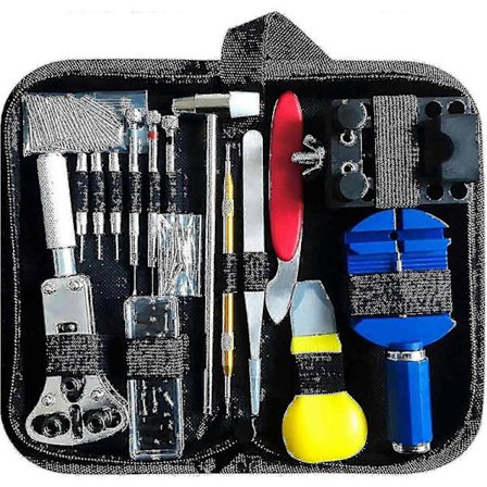 Kellonkorjaustyökalusarja - 147 osaa, ihanteellinen kellosepille ja lahjaksi