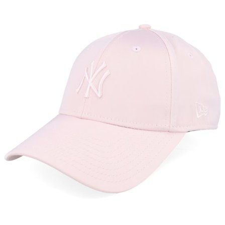 New Era - MLB Pink adjustable Czapka Z Daszkiem - New York Yankees Womens Satin 9FORTY Light Pink Adjustable @ Hatstore