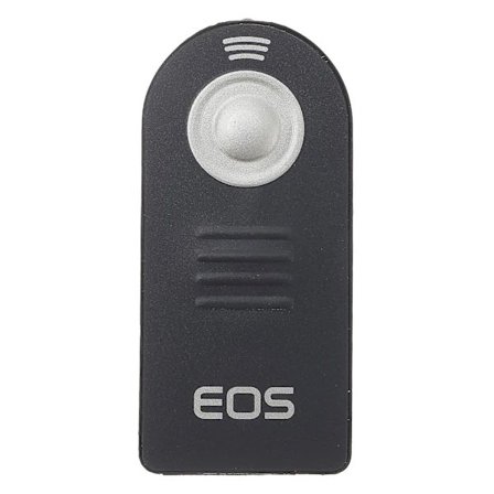 Fjernkontroll for Canon-kamera med IR-utløser for Canon DSLR-kamera trådløs Canon Svart 6.00X3.00X0.70CM