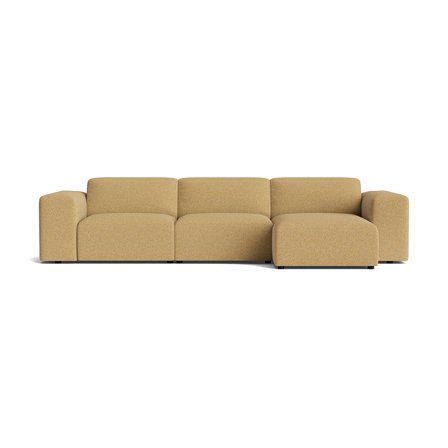 Soma chaiselong sofa, højrevendt - Puente Gul - 343x147x75 - Sofa, chaiselong