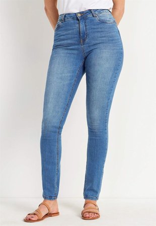 Cellbes of Sweden - Jeans i superstretchig denim Ella - ljusblå / denim - för damer - 50L
