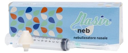 Nasir Neb Kit con 1 Ugello Nasir Nebulizzatore + 1 Siringa 10 ml