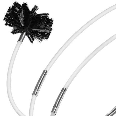 {xjxj} Torktumlare Ventilationsrengöringskit Skorstensborste Torktumlare Ventilationsborste Med Fäströr Rengöringsverktyg Tillbehör