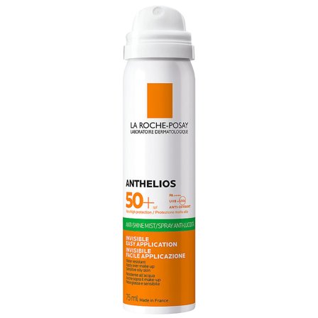 La Roche-Posay Anthelios Anti Shine Mist SPF 50+ 75 ml, Skincare, Solcreme, Solcreme Til Ansigtet