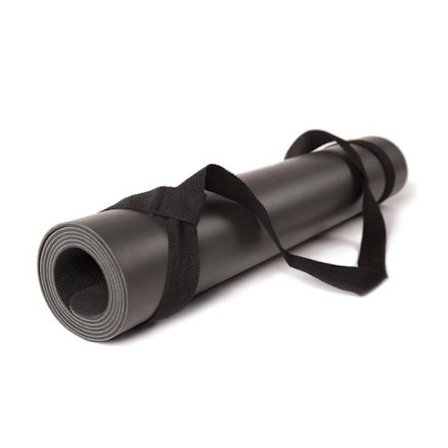 Yogamattbärare, justerbar och slitstark 100 % bomullsmatthållare, extra lång 72" (5 pack svart)