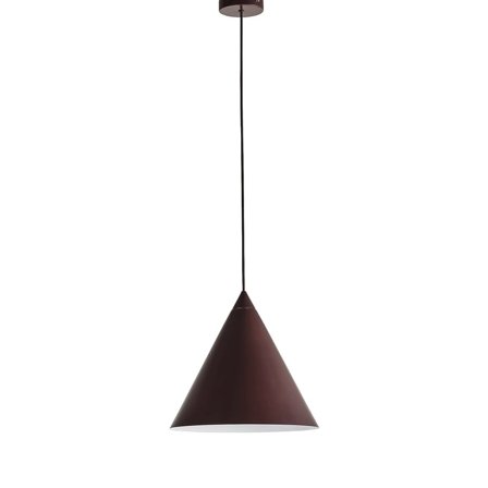 Ceiling light PEAK, burgundy