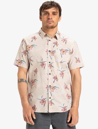 Quiksilver Apero Classic Ss - Beige - XL