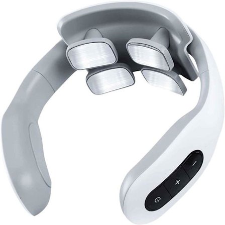 Kannettava sähköinen pulssiniskahierontalaite lämmöllä, TENS-laite, 4-päinen lymfahieronta syvään kudokseen