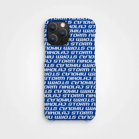 Sustainable Phone Case Nikolaj Storm, Logo, Plant Based, iPhone 12 12 Pro