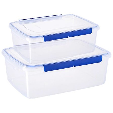 2 stk Pizza Deig Hevebokser Pizza Deig Heveboller Deig Hevebeholdere