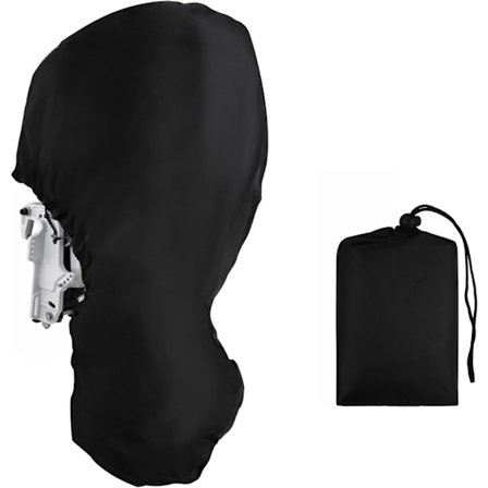 Vandtæt 600D Oxford Stof Fuld Bådmotor Cover - 175-225HK