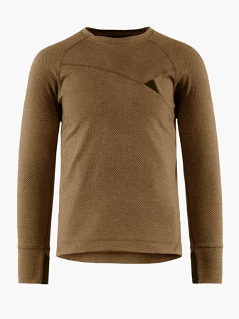Klättermusen Huge Rundhalset Genser Herre - Olive - Men's - S