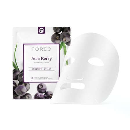 FOREO Farm to face Acai Berry Sheet Mask 3 stk, Skincare, Masker, Sheet Masker