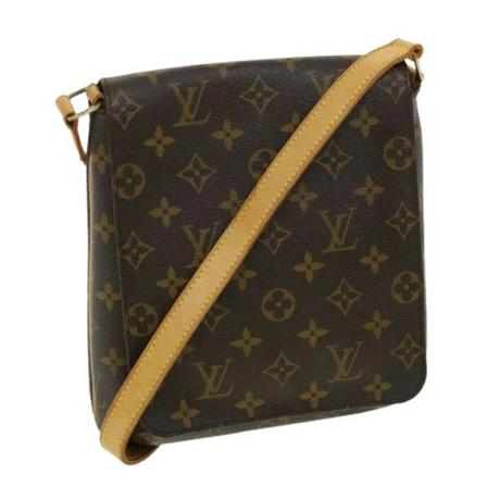 Louis Vuitton Vintage Pre-owned Canvas louis-vuitton-Väska brun, Dam Vintage Väskor, Dam, Storlek: ONE SIZE