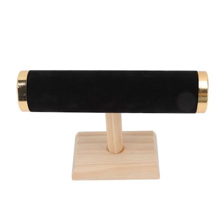 Rannekkeenpidike, Kannettava Pehmoinen Hiustarrain S ilytysteline N ytt jalusta Kompressoidulla Puupohjalla Olohuoneen Koristeluun