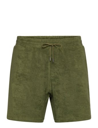 Terry Shorts Cypress Green Green The Resort Co.