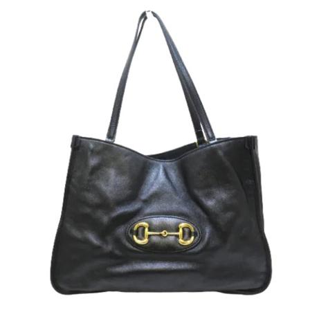 Gucci Vintage, Pre-owned bag Zwart, Dames, Maat:ONE Size,leather