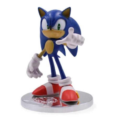 Anime Spill sonic 20-årsjubileum PVC Action Figur Pinnsvin Samling Modell Dukke Leketøy