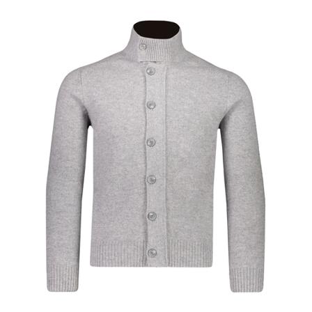 Gran Sasso, Cardigans Grijs, Heren, Maat:M