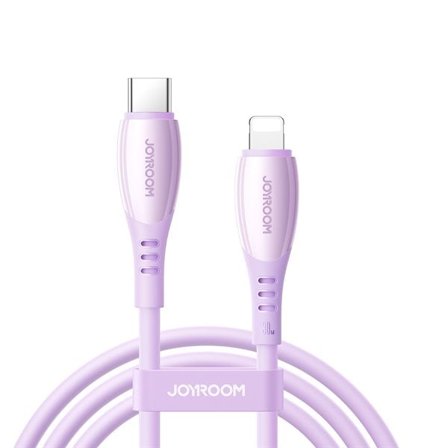 Joyroom S-A59 Vibrant Series 30W USB-C - Lightning-kaapeli 1,2m - violetti