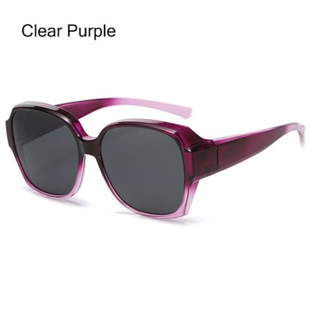 Polariserte solbriller som passer over briller - UV-beskyttelse - Kan brukes over reseptbelagte briller