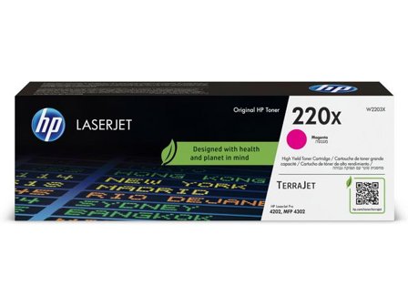 HP Toner W2203X 220X magenta 5,5K - Lyreco - Toner och bläck > Tonerkassetter > Toner HP