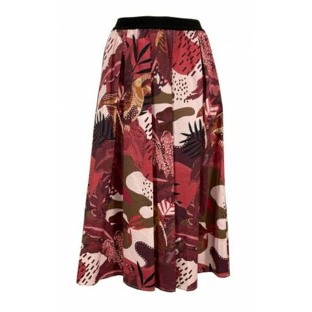 Myths, Midi Skirts Rood, Dames, Maat:XS