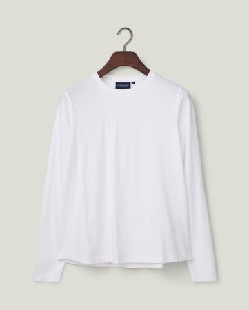 Lexington Långärmad t-shirt, vit