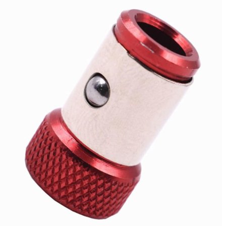 5 st Skruvmejsel Magnetic Ring Skruvmejsel Bit RÖD