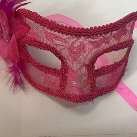Party Mask Halloween Mask ROSE RED