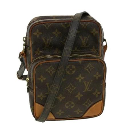 Louis Vuitton Vintage Pre-owned Canvas louis-vuitton-Väska brun, Dam Vintage Väskor, Dam, Storlek: ONE SIZE