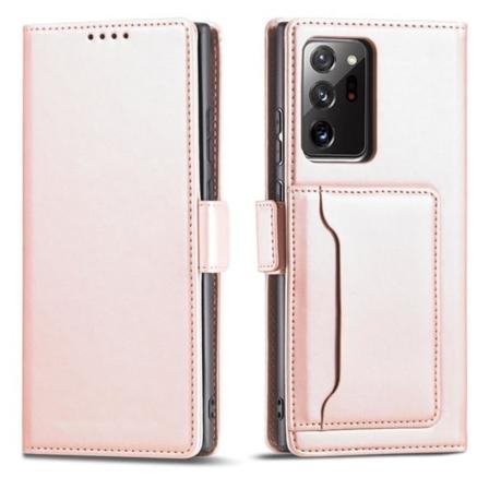 Samsung Galaxy S22 Ultra Magnetfodral Med Kortfack & Ställfunkti