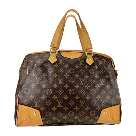 Louis Vuitton Vintage, Pre-owned Handbag Retiro Gm Monogram Canvas Shoulder Bag A968 Bruin, Dames, Maat:ONE Size