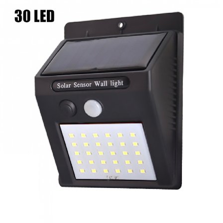 Professionell Solcells PIR Automatisk Utomhusbelysning
