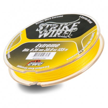 Strike Wire Extreme 0,23mm/16kg -135m, Gul